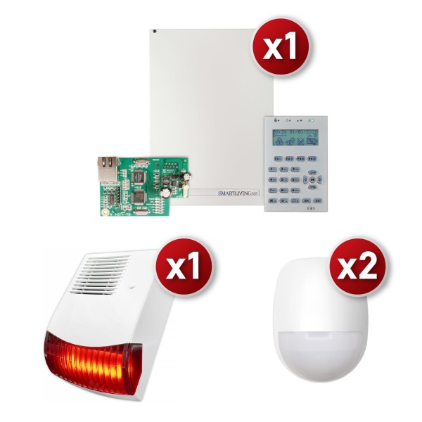 Alarm Kit 515+Ncode+SmartLan/SI Inim & Harken